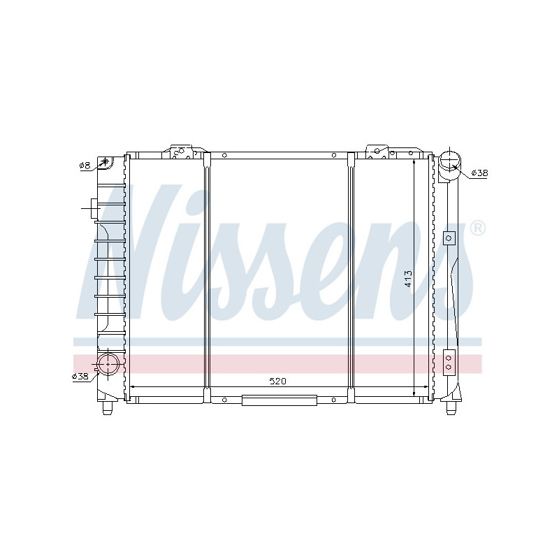 Radiateur NISSENS
