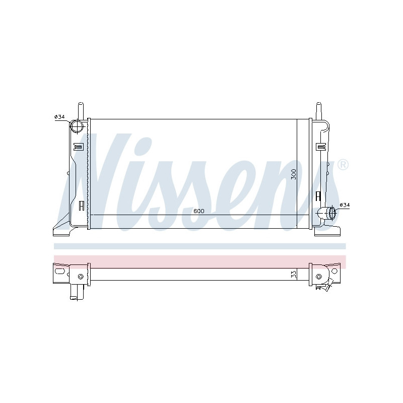 Radiateur NISSENS