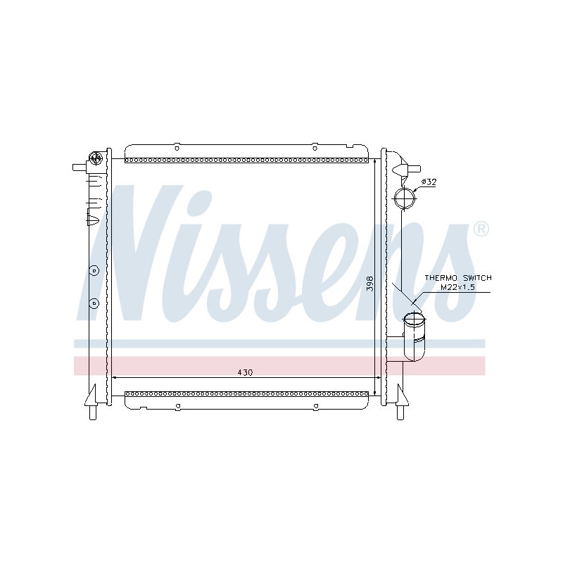 Radiateur NISSENS