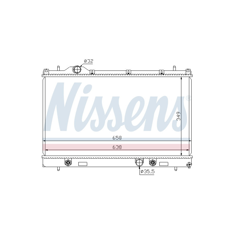 Radiateur NISSENS