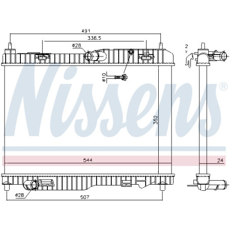 Radiateur NISSENS