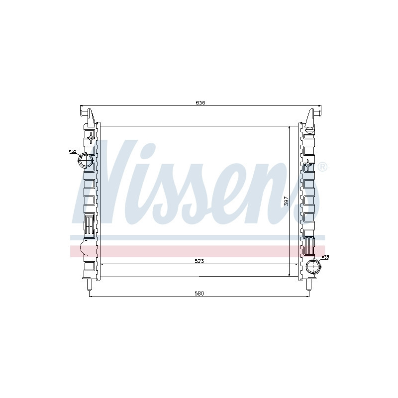 Radiateur NISSENS
