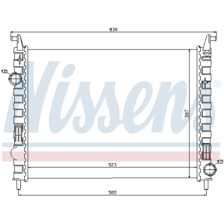 Radiateur NISSENS