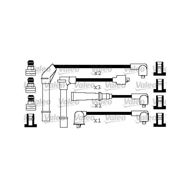 Fils de bougies / Faisceau d'allumage VALEO