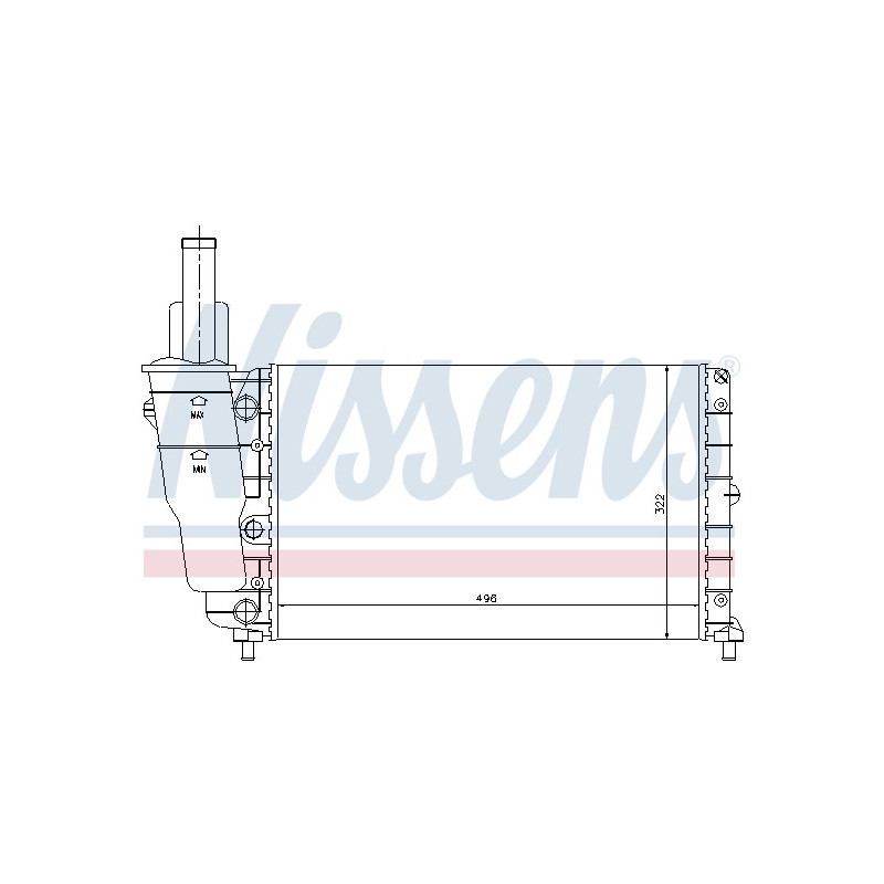 Radiateur NISSENS