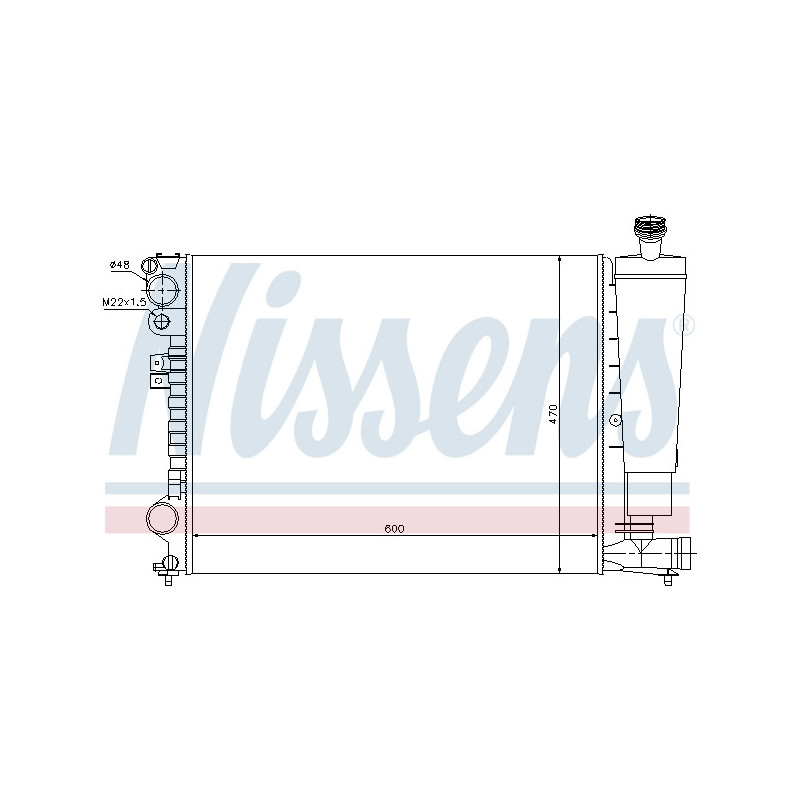 Radiateur NISSENS