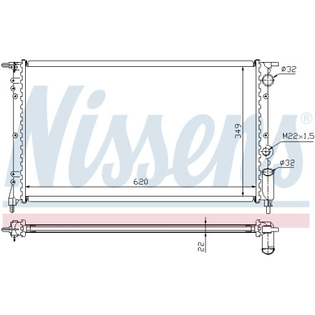 Radiateur NISSENS