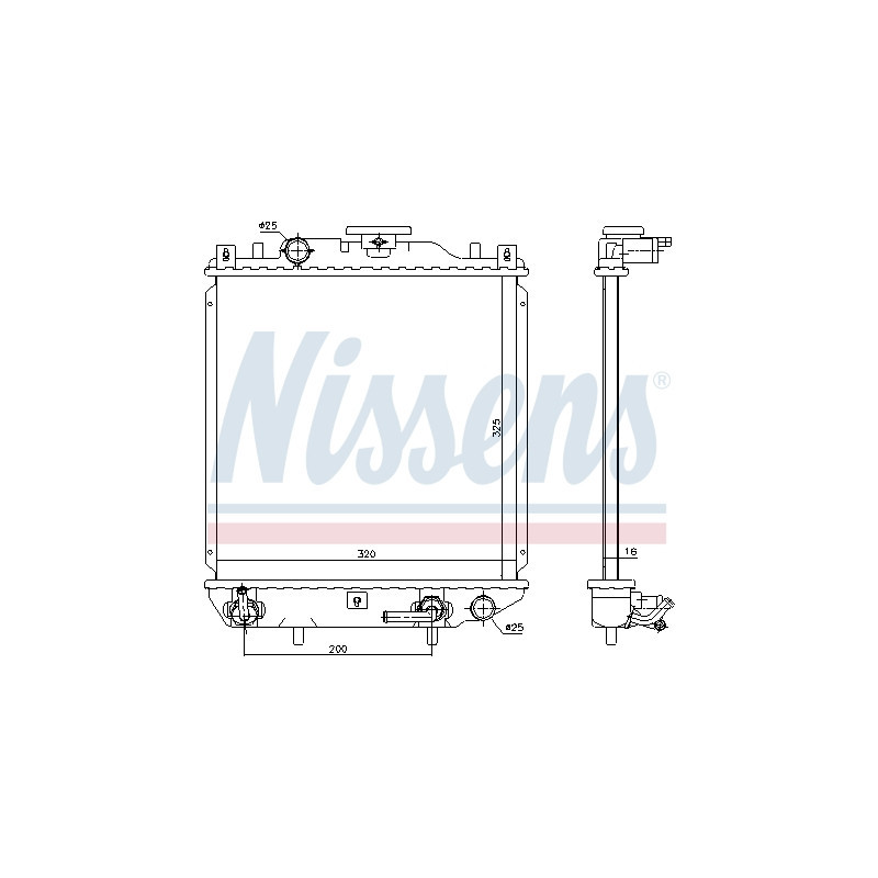 Radiateur NISSENS