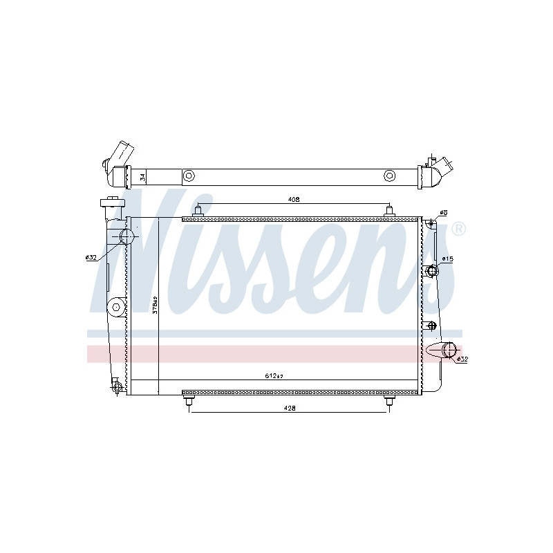 Radiateur NISSENS