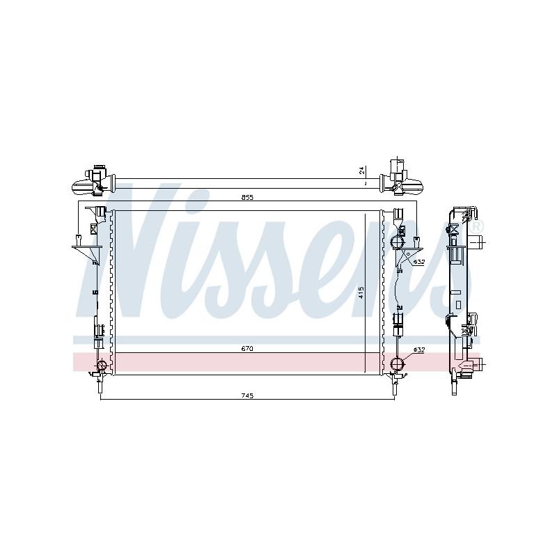 Radiateur NISSENS