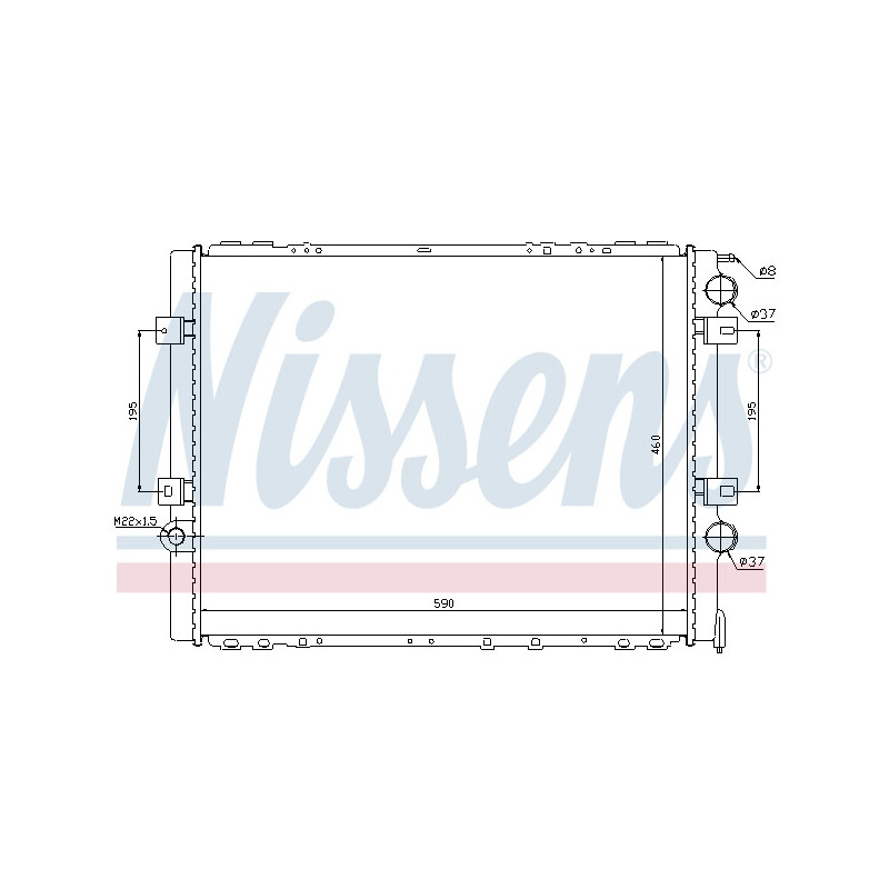 Radiateur NISSENS