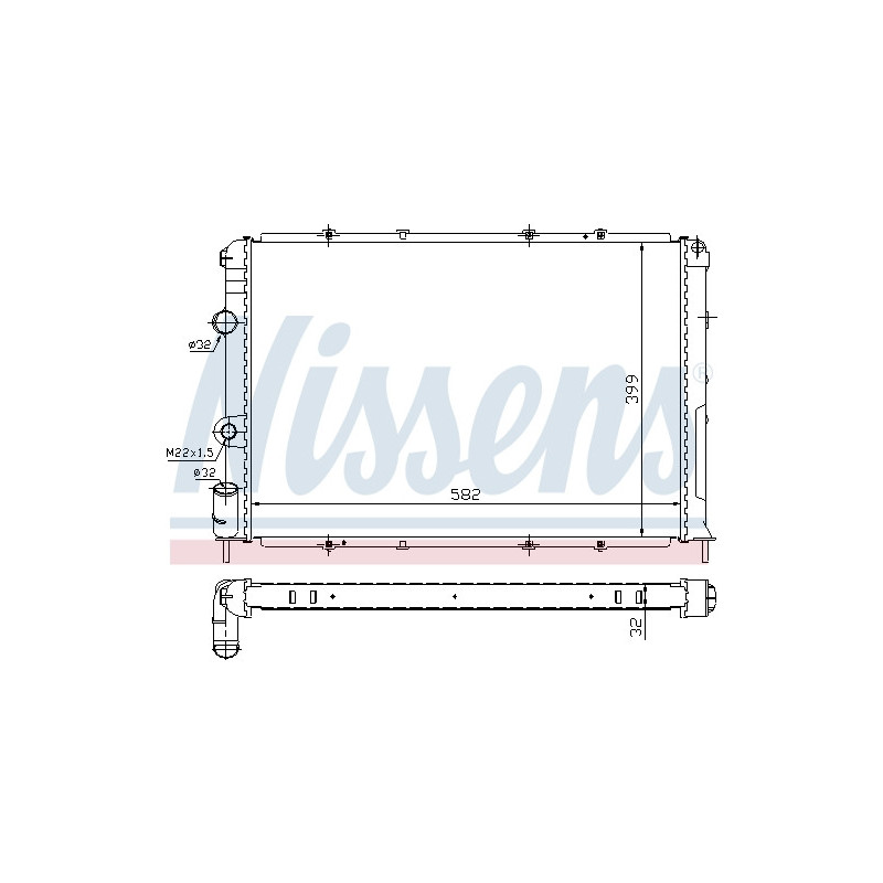 Radiateur NISSENS