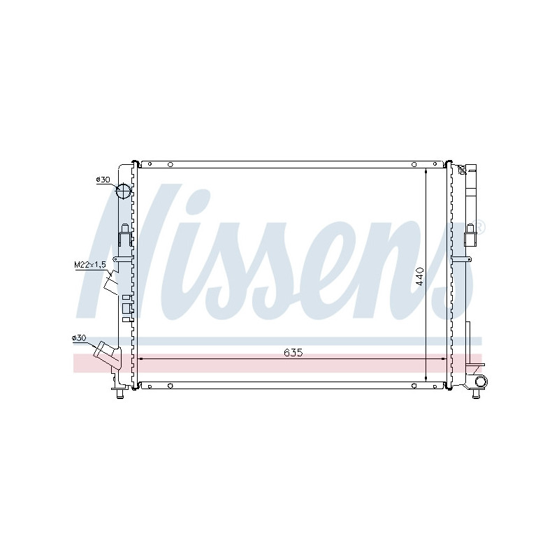 Radiateur NISSENS