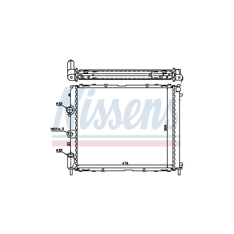Radiateur NISSENS