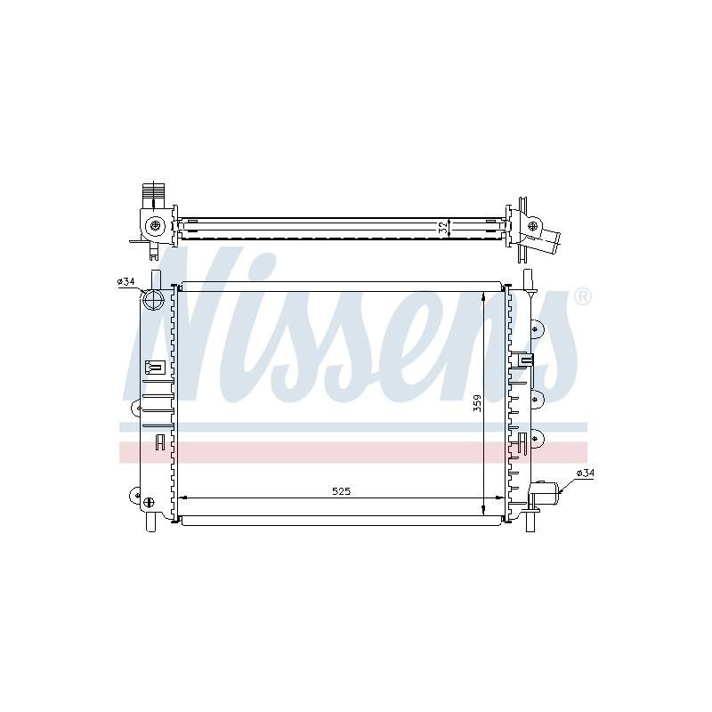 Radiateur NISSENS