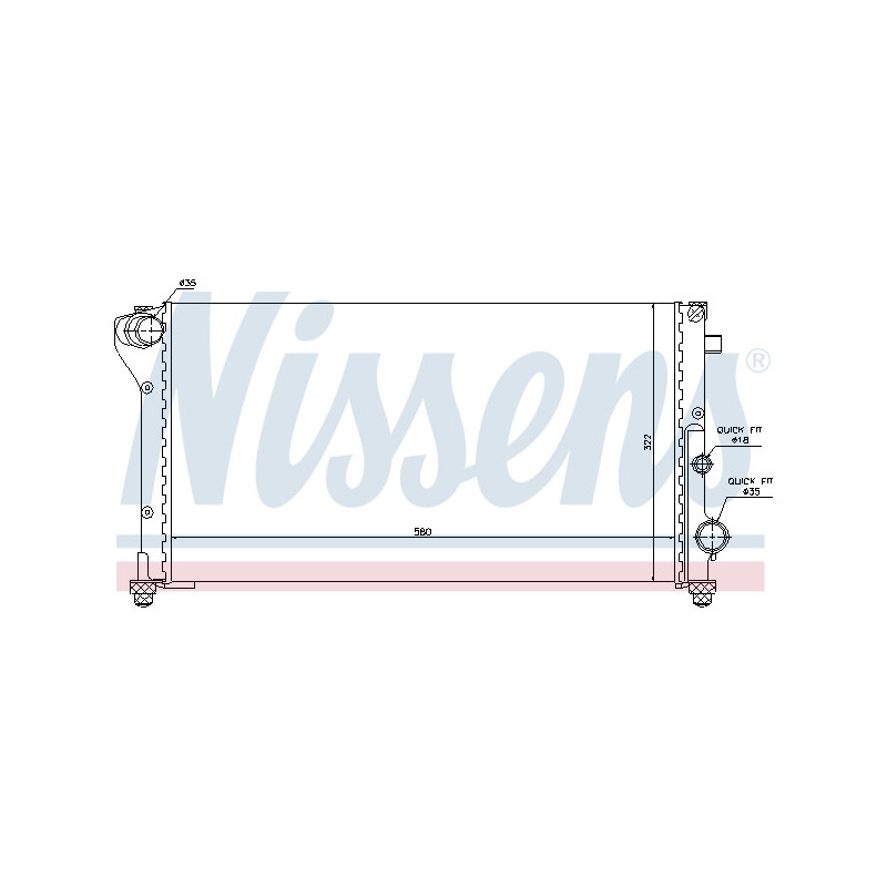 Radiateur NISSENS
