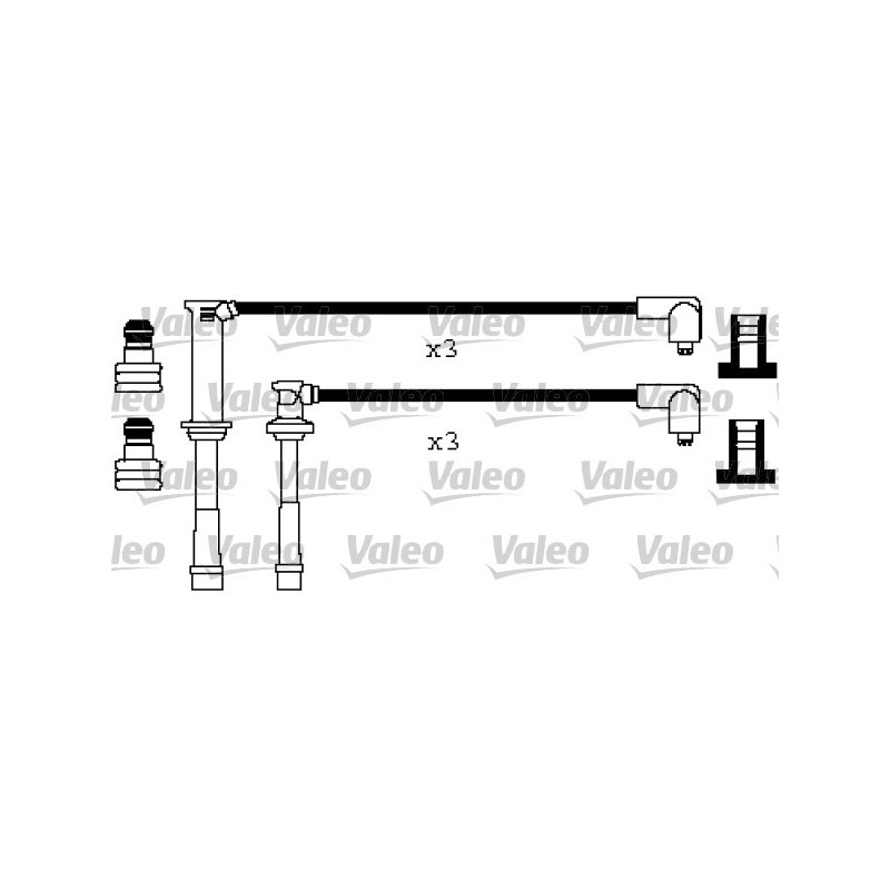 Fils de bougies / Faisceau d'allumage VALEO