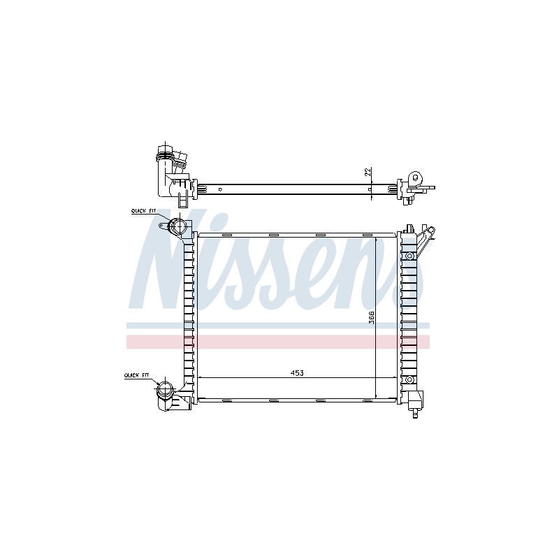 Radiateur NISSENS