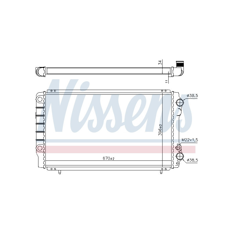 Radiateur NISSENS