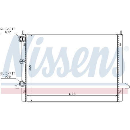 Radiateur NISSENS