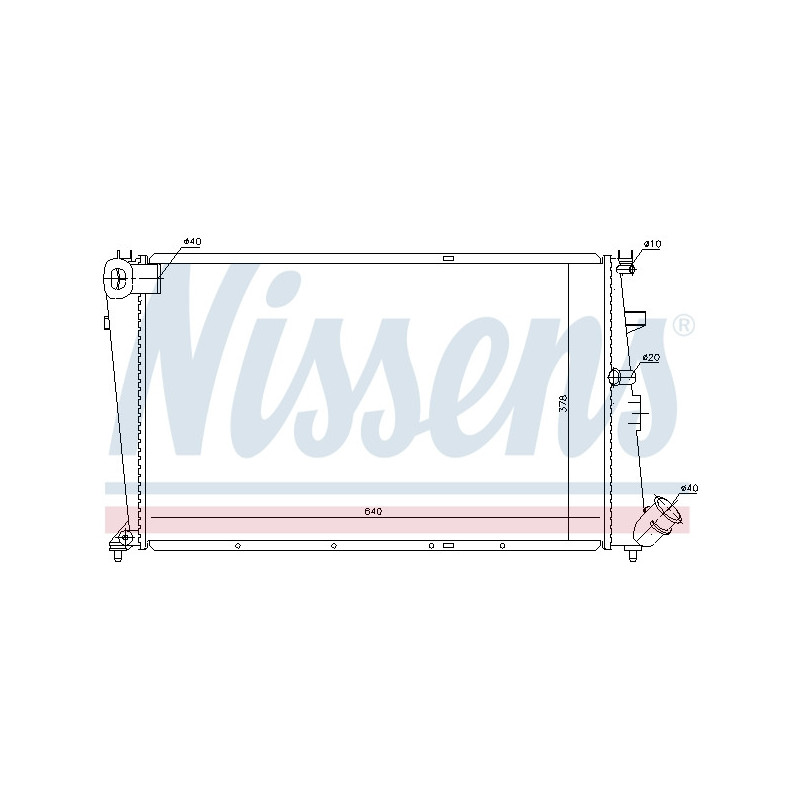 Radiateur NISSENS