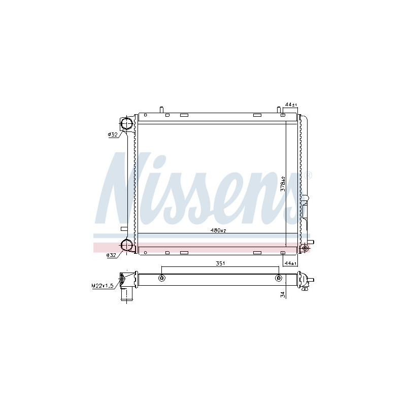 Radiateur NISSENS