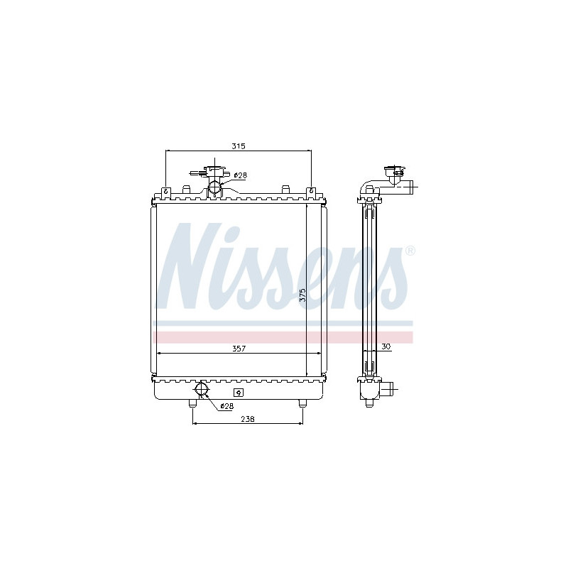 Radiateur NISSENS