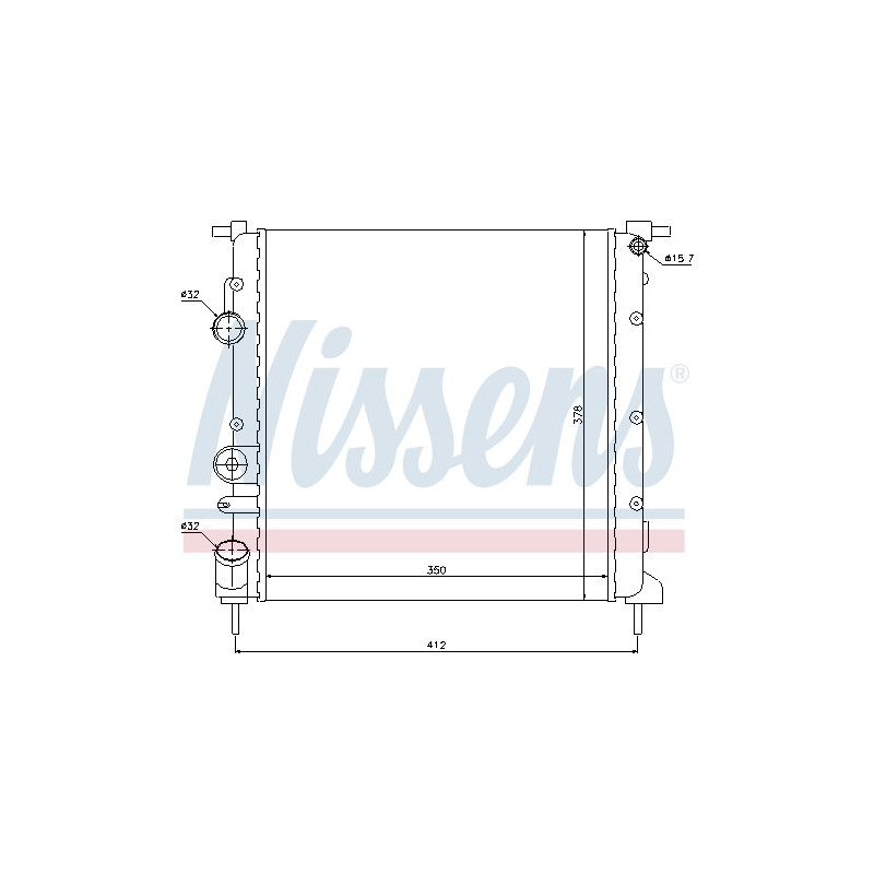 Radiateur NISSENS