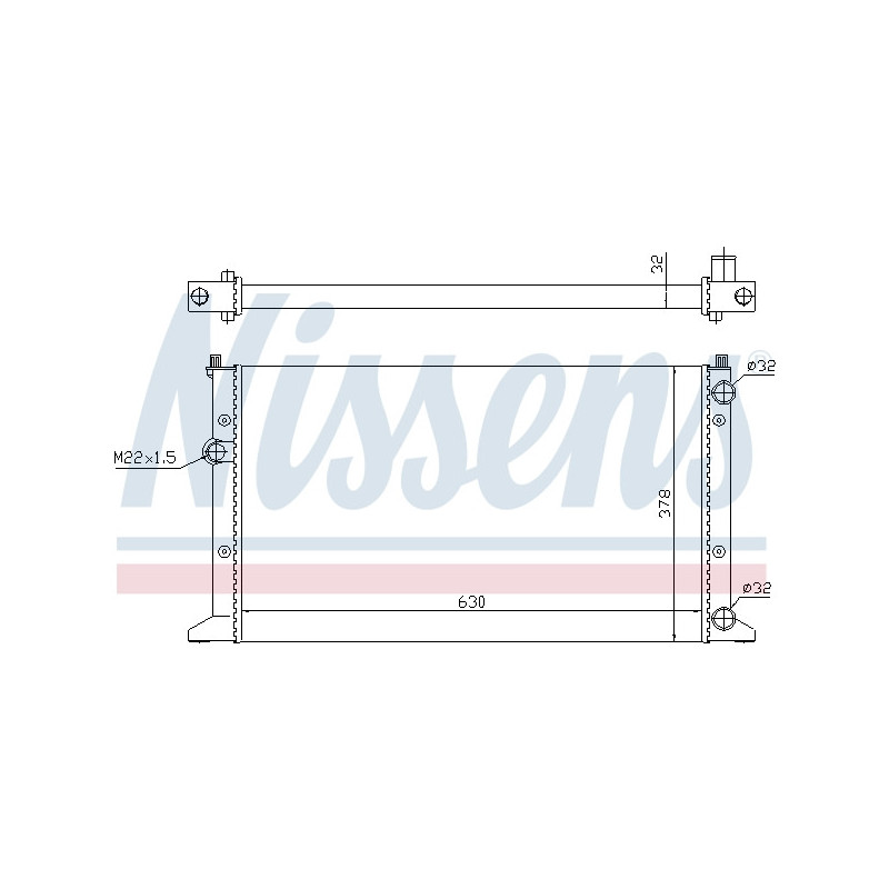 Radiateur NISSENS