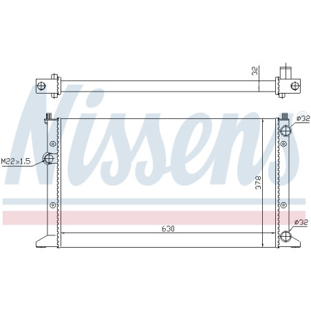 Radiateur NISSENS