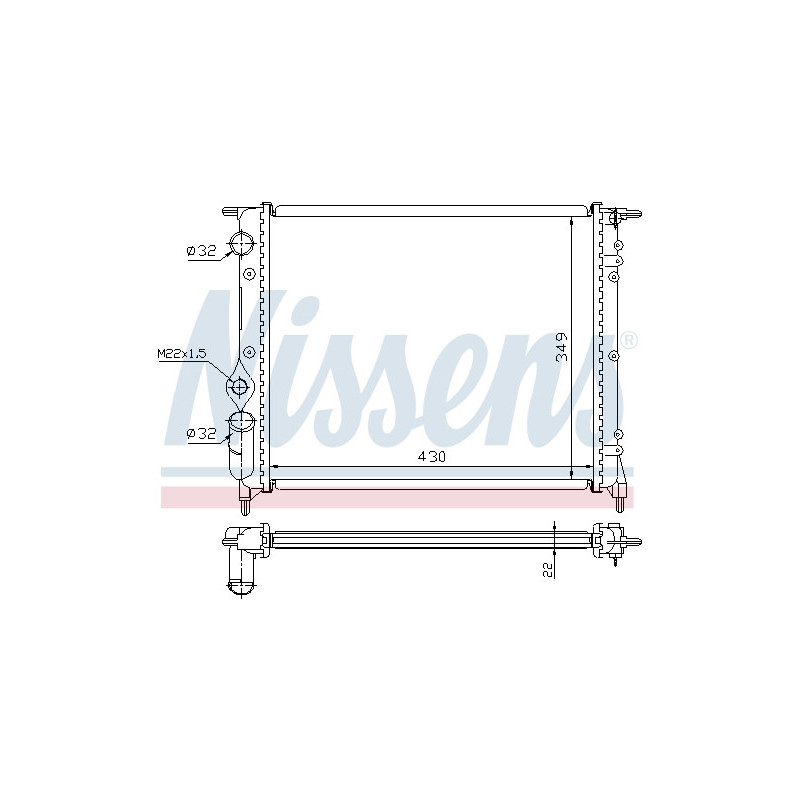 Radiateur NISSENS