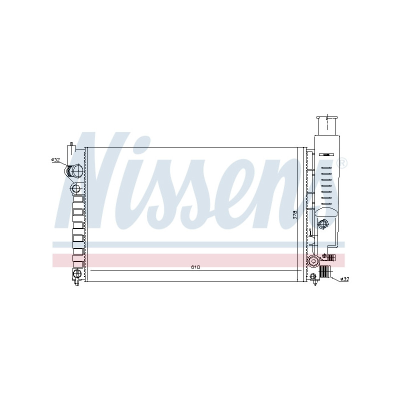 Radiateur NISSENS