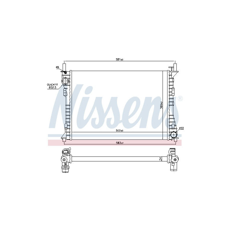 Radiateur NISSENS