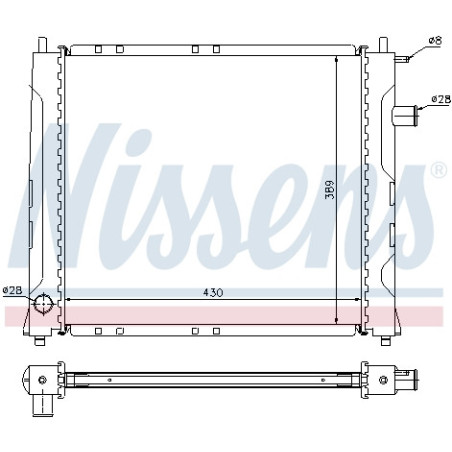 Radiateur NISSENS