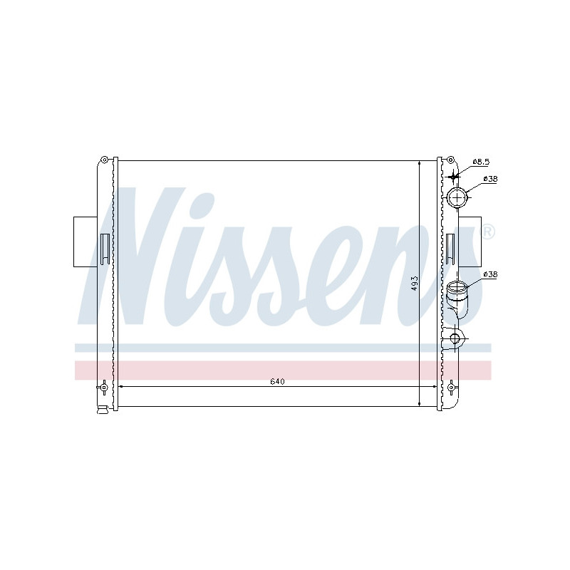 Radiateur NISSENS