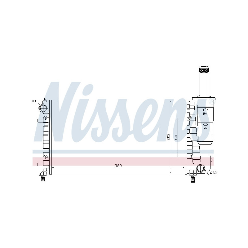 Radiateur NISSENS