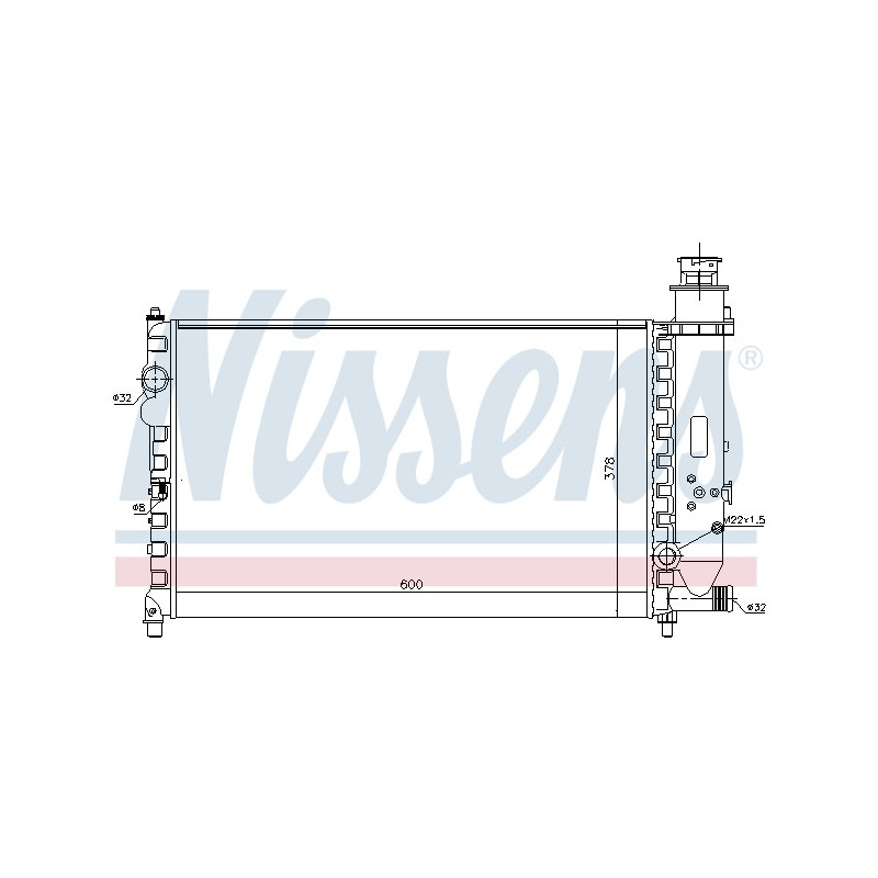Radiateur NISSENS