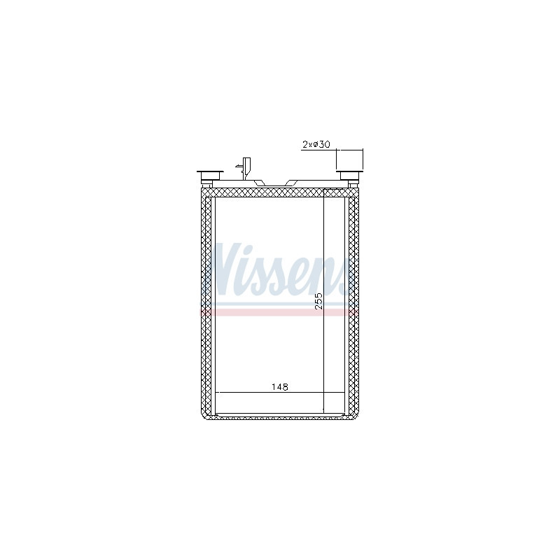 Radiateur de chauffage NISSENS