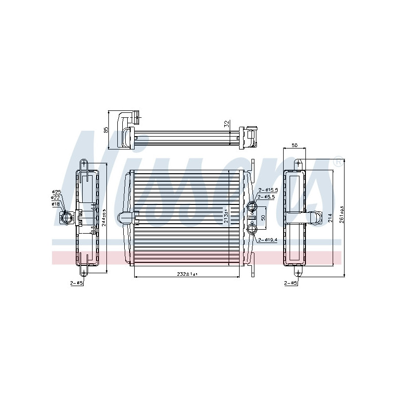 Radiateur de chauffage NISSENS
