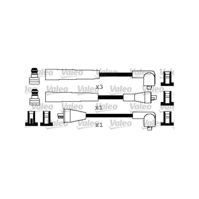 Fils de bougies / Faisceau d'allumage VALEO