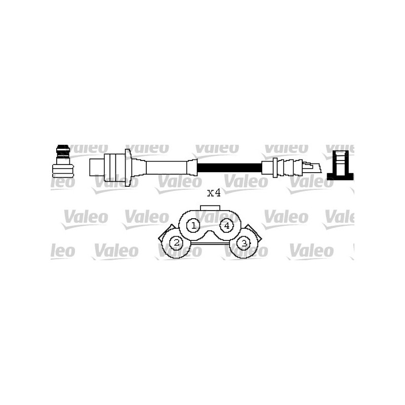 Fils de bougies / Faisceau d'allumage VALEO