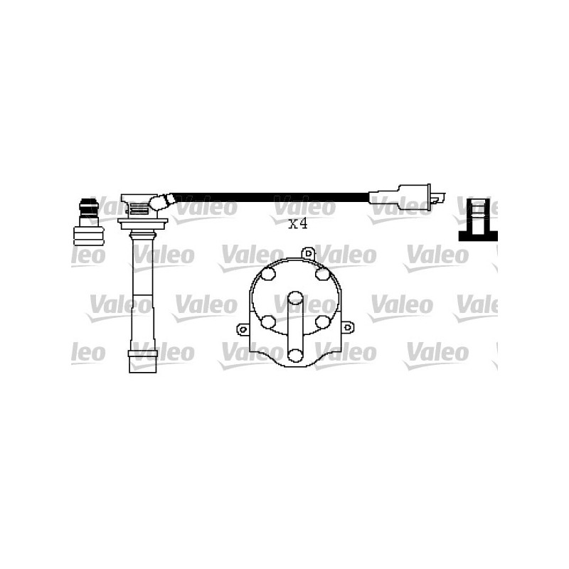 Fils de bougies / Faisceau d'allumage VALEO