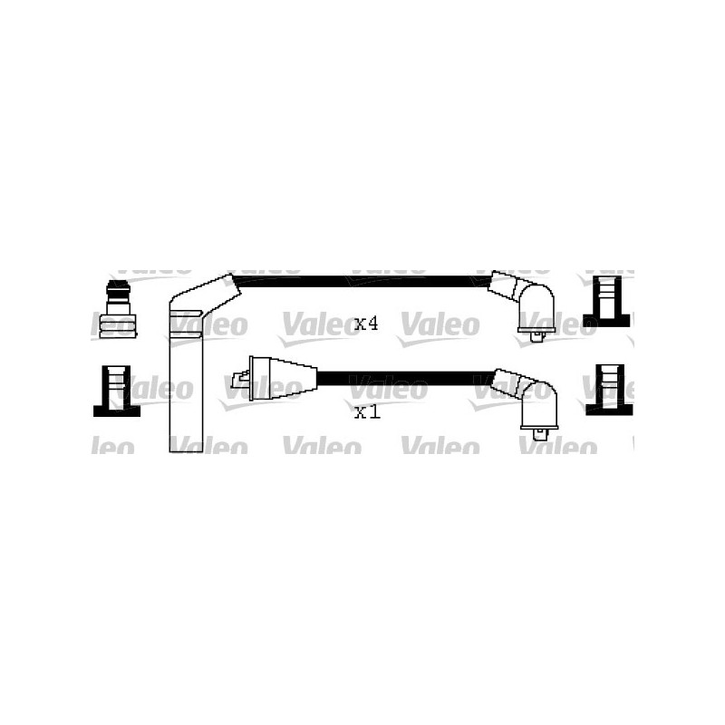 Fils de bougies / Faisceau d'allumage VALEO