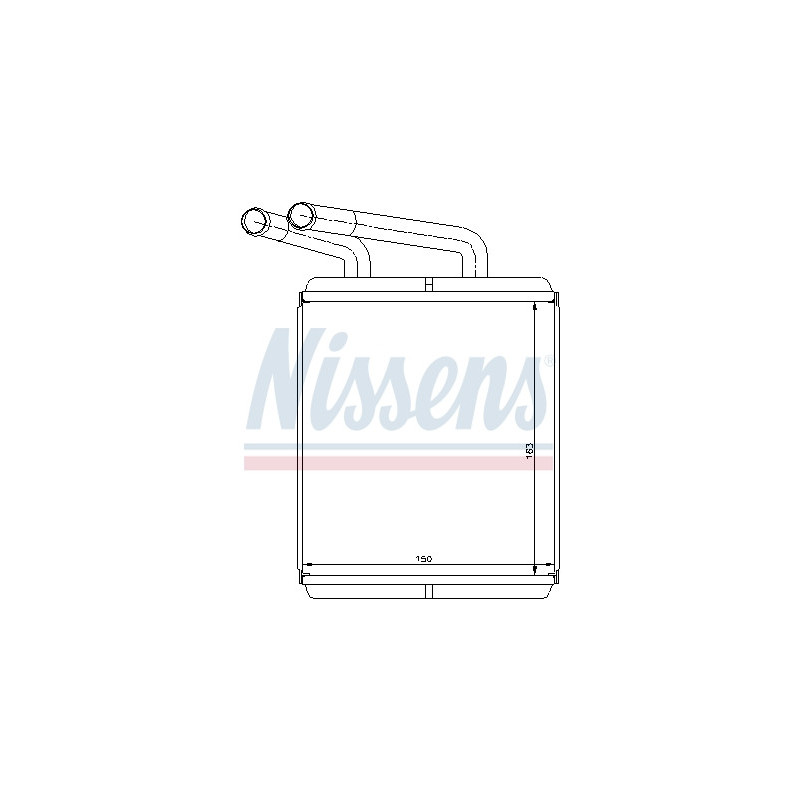 Radiateur de chauffage NISSENS