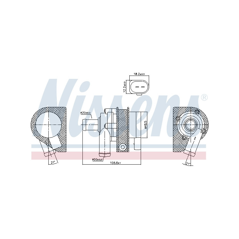 Pompe à eau NISSENS