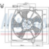 Ventilateur (refroidissement moteur) NISSENS