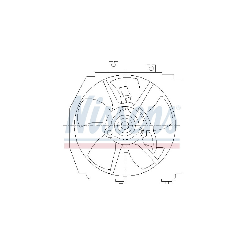 Ventilateur (refroidissement moteur) NISSENS