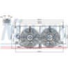 Ventilateur (refroidissement moteur) NISSENS
