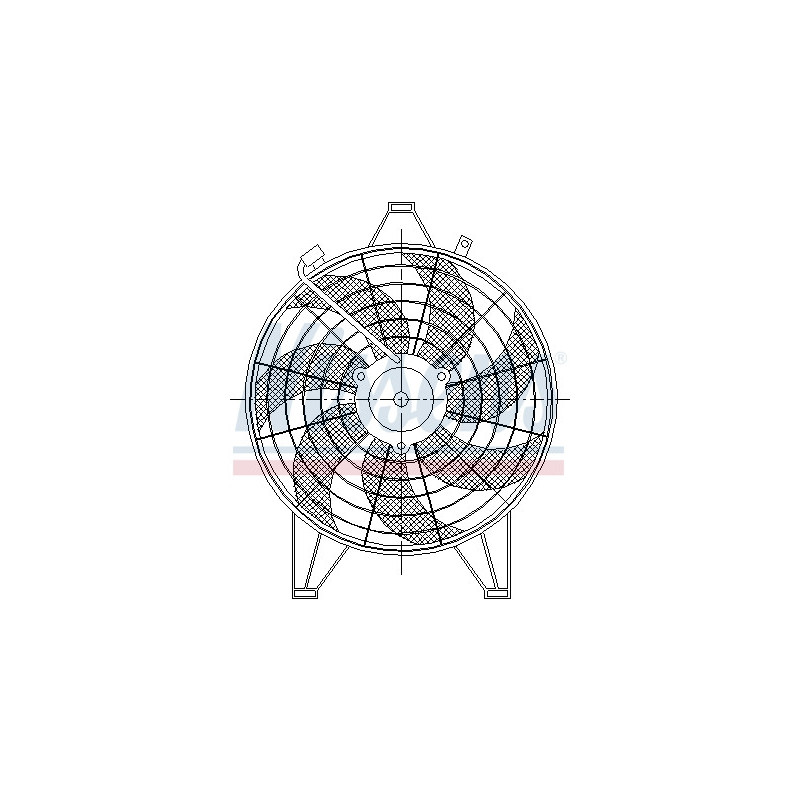 Ventilateur (refroidissement moteur) NISSENS