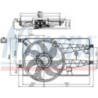 Ventilateur (refroidissement moteur) NISSENS